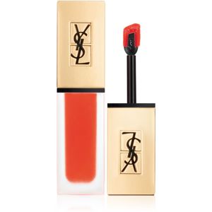 Yves Saint Laurent Tatouage Couture ultra matující tekutá rtěnka odstín 17 Unconventional Coral - Vibrant Tangerine 6 ml