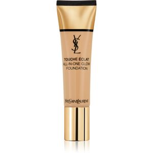 Yves Saint Laurent Touche Éclat All-In-One Glow tekutý make-up SPF 23 odstín BD50 Warm Honey 30 ml