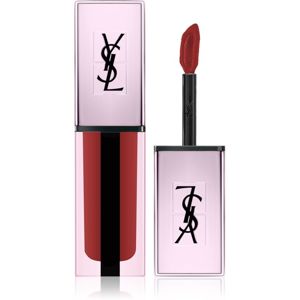 Yves Saint Laurent Vernis À Lèvres Water Stain Glow vysoce pigmentovaný lesk na rty 202 Insurgent Red 5,9 g