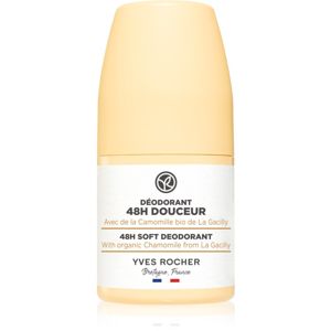 Yves Rocher 48 H Soft deodorant roll-on pro jemnou a hladkou pokožku 50 ml