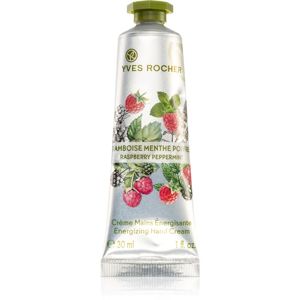 Yves Rocher Raspberry & Mint energizující krém na ruce 30 ml