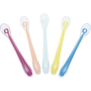 Babymoov Spoons Silicone lžička pro děti 6m+ 5 ks
