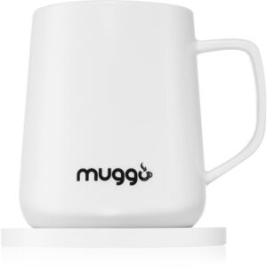 Muggo Qi Grande inteligentní vyhřívaný hrnek barva White 380 ml
