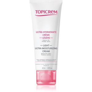 Topicrem UH FACE Light Ultra-Moisturizing Cream lehký hydratační krém pro normální až smíšenou citlivou pleť 40 ml