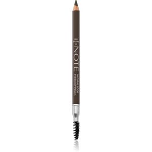 Note Cosmetique Natural Lool Eyebrow Pencil tužka na obočí s kartáčkem 05 Grey Brown 1,08 g
