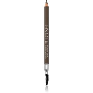 Note Cosmetique Natural Lool Eyebrow Pencil tužka na obočí s kartáčkem 03 Brown 1,08 g