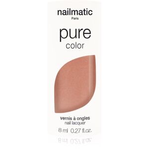 Nailmatic Pure Color lak na nehty BRITANY- Beige Nacré / Pearl beige 8 ml