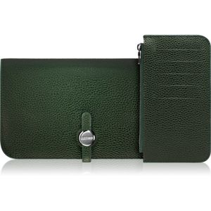 Notino Classy Collection taštička s cestovní peněženkou s cestovním pouzdrem Emerald