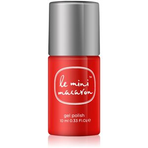 Le Mini Macaron Single Gel Polish gelový lak na nehty s použitím UV/LED lampy odstín Cherry Red 10 ml
