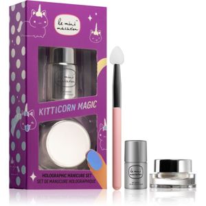 Le Mini Macaron Kitticorn Magic kosmetická sada XI. (na nehty) pro ženy