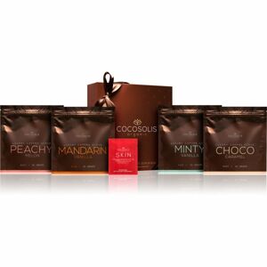 COCOSOLIS Luxury Coffee Scrub Box sada (pro jemnou a hladkou pokožku)