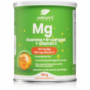 Nutrisslim Magnesium + Guarana + B-Complex + Vitamin C podpora energie a imunity 150 g