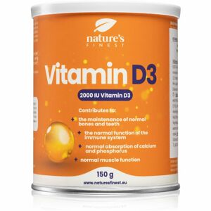 Nutrisslim Vitamin D3 2000 IU podpora normálního stavu kostí a zubů 150 g