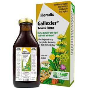 Salus Gallexier tekutá forma doplněk stravy pro detoxikaci organismu a podporu imunity 250 ml