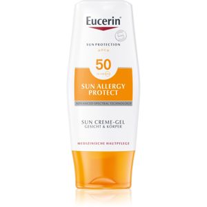 Eucerin Sun Allergy Protect ochranný krémový gel na opalování proti sluneční alergii SPF 50 150 ml