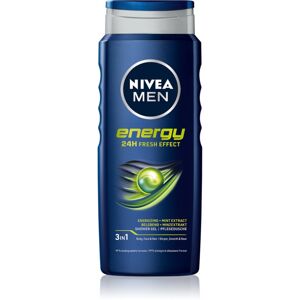 Nivea Men Energy sprchový gel na tvář, tělo a vlasy 500 ml