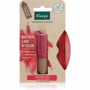 Kneipp Natural Care & Color barevný balzám na rty odstín Natural Red 3,5 g
