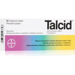 Talcid Talcid 500 mg 20 ks
