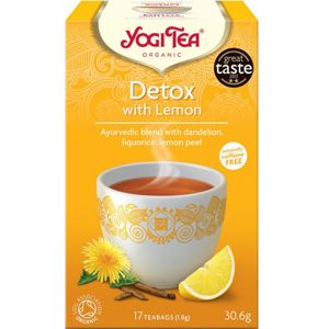 Yogi Tea Bio detox s citrónem 17 x 1,8 g