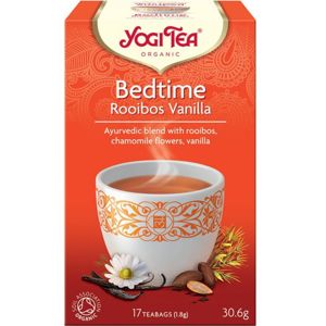 Yogi Tea Bio čas ke spánku rooibos vanilka 17 x 1,8 g