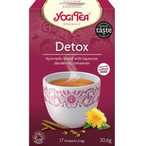 Yogi Tea Bio detoxikační čaj 17 x 1,8 g