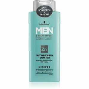 Schwarzkopf Men Zinc+ hydratační šampon proti lupům pro mastné vlasy a vlasovou pokožku 250 ml
