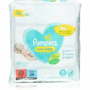 Pampers New Baby vlhčené čisticí ubrousky pro děti 4x50 ks