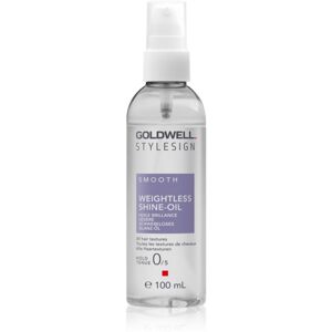 Goldwell StyleSign Weightless Shine-Oil vyživující olej na vlasy pro lesk a hebkost vlasů 100 ml