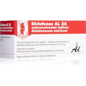 Diclofenac AL Diclofenac AL 25 mg 50 ks