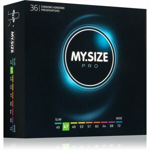 MY.SIZE 47mm Pro kondomy 36 ks