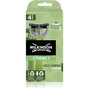 Wilkinson Sword Xtreme 3 Eco Green jednorázová holítka 4 ks pro muže 4 ks