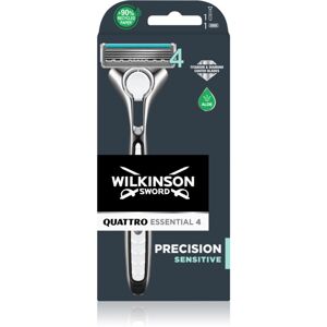 Wilkinson Sword Quattro Precision Trimmer holicí strojek + náhradní břity 1 ks 1 ks