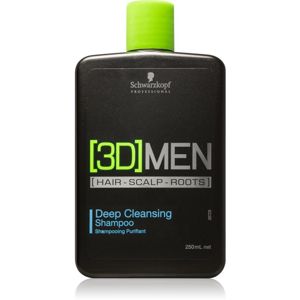 Schwarzkopf Professional [3D] MEN hloubkově čisticí šampon 250 ml