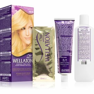 Wella Wellaton Intense permanentní barva na vlasy s arganovým olejem odstín 10/0 Lightest Blonde 1 ks