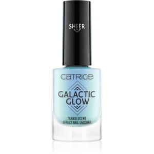 Catrice Galactic Glow Transluscent Effect lak na nehty s holografickým efektem odstín 01 NIGHT-TIME STARGAZING 8 ml