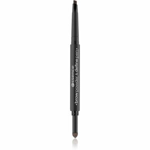 Essence Brow Powder & Define Pen precizní tužka na obočí odstín 04 deep brown 0,4 g