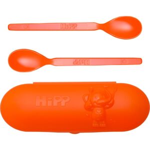 Hipp Spoons Set jídelní set Orange(na cesty)
