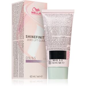 Wella Professionals Shinefinity Zero Lift Glaze demi-permanentní barva na vlasy odstín 09/65 - Pink Shimmer 60 ml