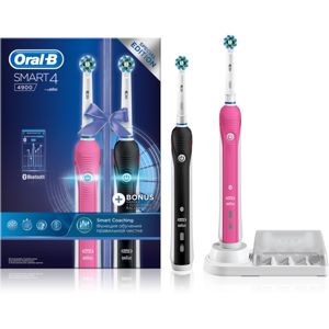 Oral B Smart 4 4900 DUO D601.525.3H elektrický zubní kartáček + náhradní rukojeť
