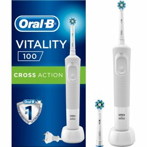 Oral B Vitality 100 CrossAction White Box elektrický zubní kartáček White