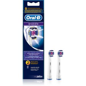 Oral B 3D White EB 18 náhradní hlavice pro zubní kartáček 2 ks