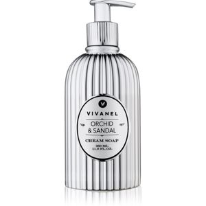 Vivian Gray Vivanel Orchid & Sandal krémové mýdlo 350 ml