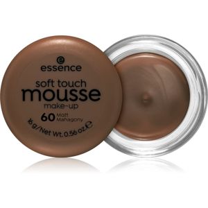Essence Soft Touch matující pěnový make-up odstín 60 Matt Mahogany