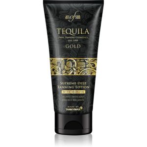 Tannymaxx Art Of Sun Tequila Gold opalovací krém do solária s bronzerem pro podporu opálení 200 ml