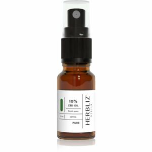 Herbliz Sativa CBD Oil 10% ústní sprej s CBD 10 ml