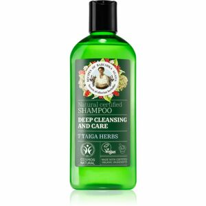 Babushka Agafia Deep Cleansing & Care 7 Taiga Herbs jemný čisticí šampon 260 ml