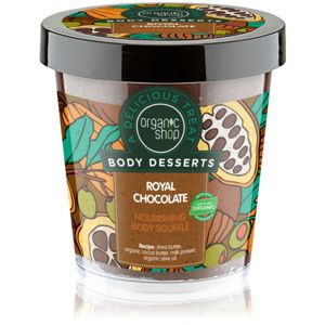 Organic Shop Body Desserts Royal Chocolate vyživující tělové suflé 450 ml
