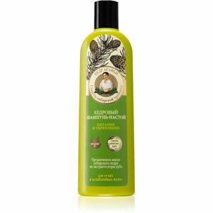 Babushka Agafia Cedar vyživující šampon pro slabé vlasy 280 ml
