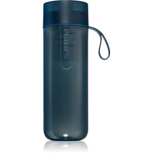 Philips AquaShield GoZero Fitness filtrační láhev barva Dark Blue 590 ml
