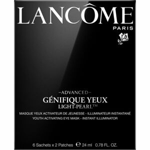 Lancôme Génifique Advanced Yeux Light-Pearl™ oční maska ve formě náplasti pro omlazení pleti 6 x 2 ks